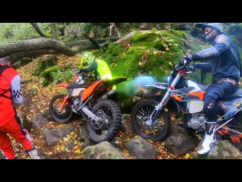 Видео: Эндуро 05,10,2025. Каменная секция