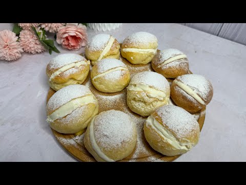 Видео: Итальянские Булочки- Маритоцца😍 Очень простой рецепт