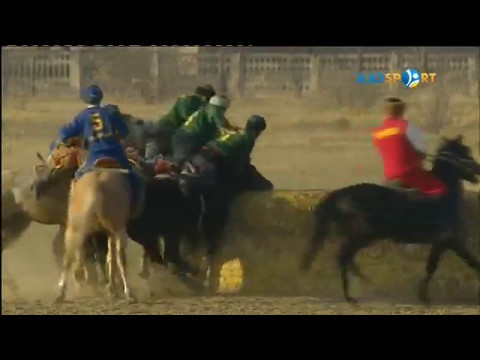 Видео: Асанбай А. Әулие-ата (Тараз) - Үшқоңыр (Алматы обл). Көкпар Кокпар horse кок бору buzkashi