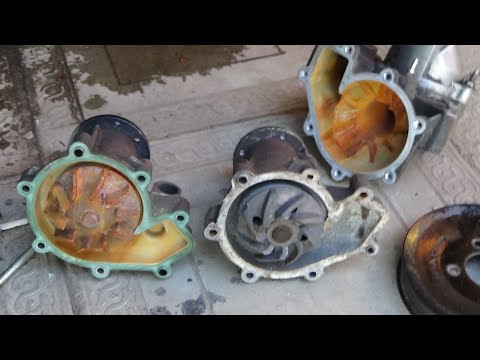Видео: Греется двигатель   Замена помпы Мерседес 208 Т1 с ОМ 603