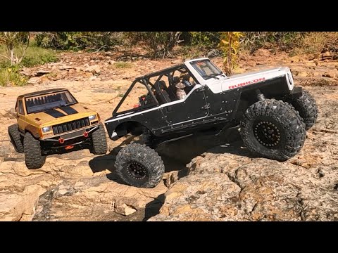 Видео: Сессия по RC Crawler на озере