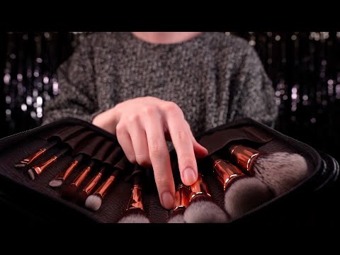 Видео: [ASMR]Делаем макияж Ролевая игра Реалистичные звуки(No Talking)