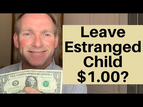 Видео: Стоит ли оставлять 1 доллар ребенку, живущему отдельно? 💰