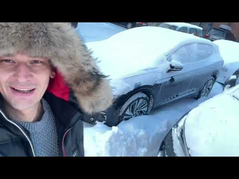 Видео: Электромобили в мороз в -30 , BYD song, Volkswagen id4 . Новосибирск 12.2023