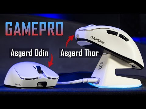 Видео: Все про GamePro Asgard Odin та Thor – огляд двох моделей ігрових мишей. ТОП сенсори з DPI до 30000