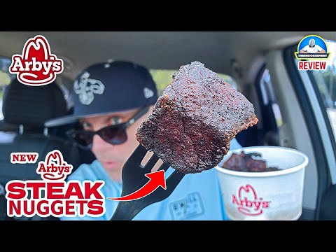 Видео: Обзор наггетсов Arby's® Steak Nuggets! 🥩 | Стейк из фастфуда? У них есть мясо! | theendorsement
