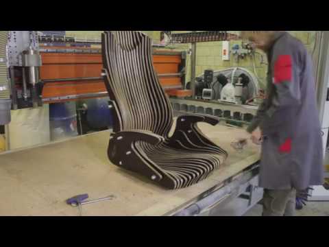 Видео: Параметрическое кресло. Порядок сборки от начала и до конца.