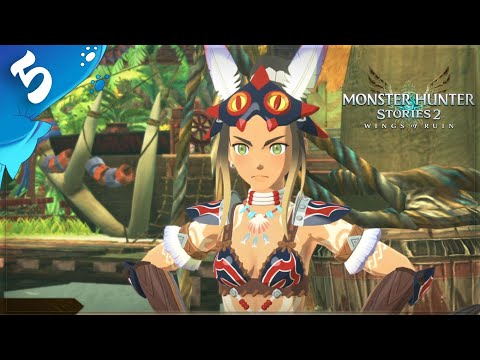 Видео: Monster Hunter Stories 2: Wings of Ruin ➥ Прохождение на русском ➥ #5 - Тайны Вечнологова.