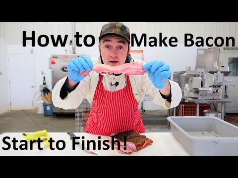 Видео: Как приготовить бекон: от начала до конца.