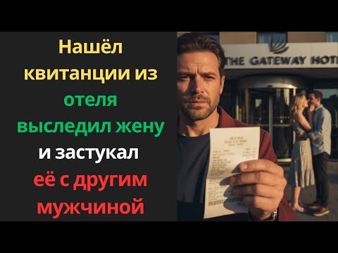 Видео: «Нашёл квитанции из отеля — выследил жену и застукал её с другим мужчиной»