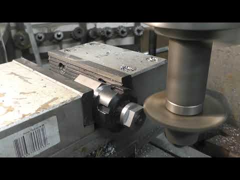 Видео: Специальная приспособа для изготовления шестигранника. Гайки с прессшайбой.