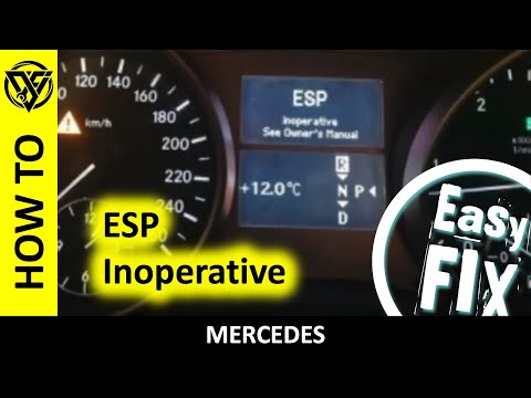 Видео: Неисправность системы ESP Mercedes — простой ремонт датчика давления в тормозной системе B34 и да...