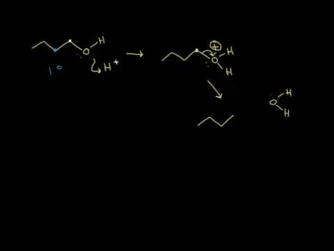 Видео: E1-элиминация: перегруппировка карбокатиона