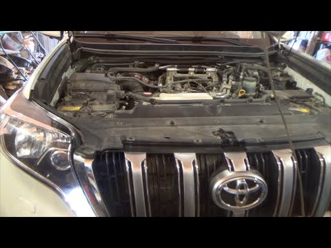 Видео: Тойота Лэнд Крузер Прадо 150  1GD-FTV плавают обороты.