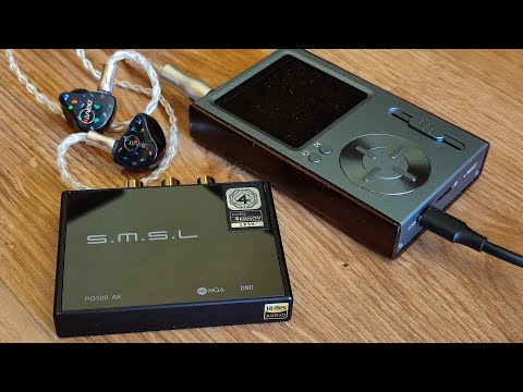 Видео: SMSL PO100 AK; Colorfly C10(mod) - Звук до потолка.