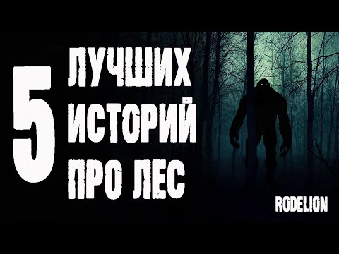 Видео: Страшные истории про лес. Сборник лучших историй про лес канала Rodelion.