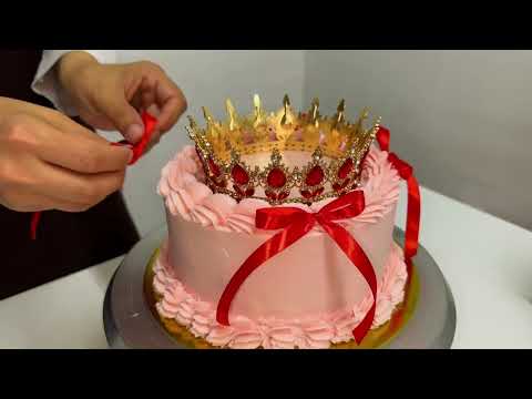 Видео: Бар-жоғы 2 минутта трендтегі Ламбет стиліндегі КОРОНА тортын жасап көрсетеміз! 