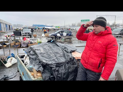 Видео: Поле чудес-барахолка деньги на мусоре.Витёк мусорщик