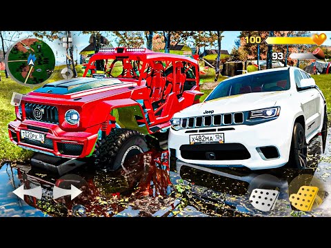 Видео: ТЕСТ-ДРАЙВ: JEEP GC TRACKHAWK и MB BRABUS CRAWLER по БЕЗДОРОЖЬЮ в РАДМИР КРМП!