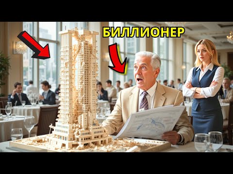 Видео: «Где настоящий архитектор?» — сказал миллиардер, и вдруг вышла официантка, поразив всех
