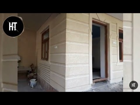 Видео: ҚИШЛОҚ ШАРОИТИДА 100% 0 ДАН 3D ТРАВЕРТИН, we study travertine in rural conditions...