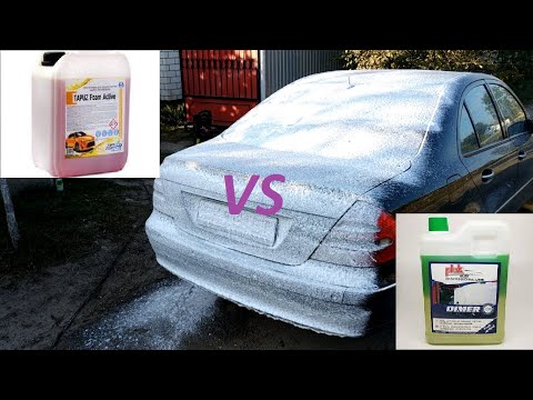 Видео: Активна піна для мийки. Tiptop chemicals vs plak dimer, хто краще? Активная пена Tiptop chemicals.