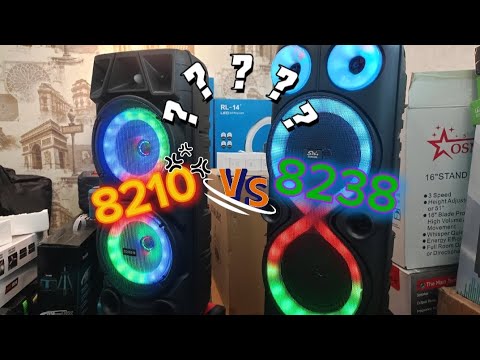 Видео: СРАВНЕНИЕ КОЛОНОК БИТВА ОБЗОР 8210 VS 8238