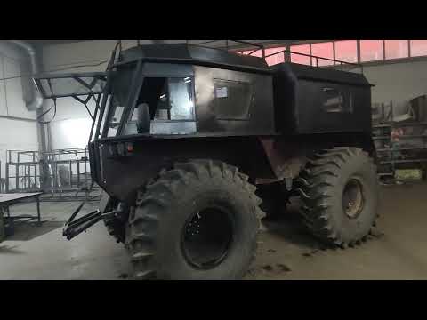 Видео: Новости с производства вездеходов Ветер