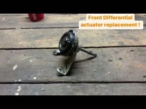 Видео: Замена актуатора переднего дифференциала на Mitsubishi Pajeros 2-го поколения