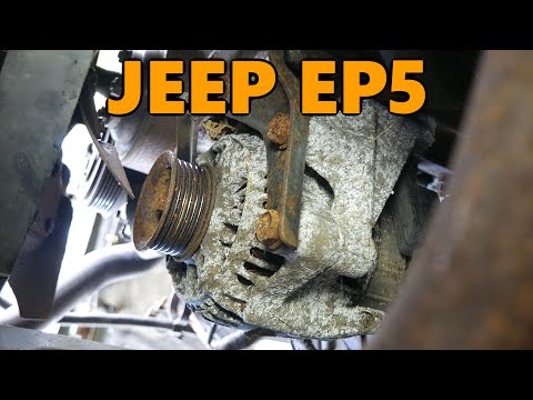 Видео: 1996 Cherokee Project: догонялки и замена генератора (Эпизод 5)