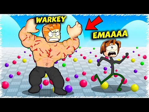 Видео: Качок ВАРКЕЙ куалап журып жедiм барын ХА - ХА | Roblox