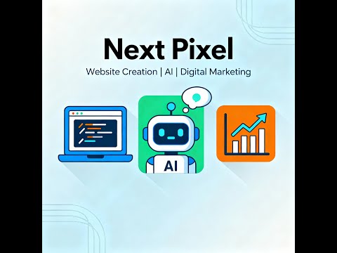 Видео: Презентация сайта Next Pixel - услуги по созданию сайтов, ИИ ассистенты и контекстная реклама