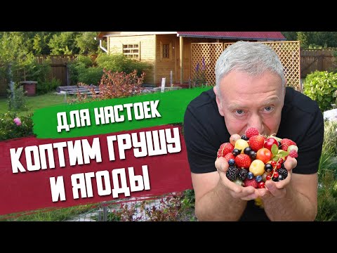 Видео: Коптим грушу и ягоды для приготовления настоек