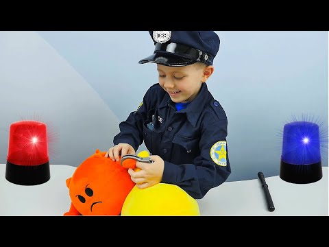 Видео: Полицейский Даник и Машинки все серии подряд - Полицейские истории для детей. Носики Курносики