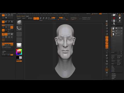 Видео: ZBrush: 1. Работа с симметрией.