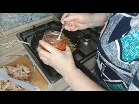 Видео: Гуляш из свинины, очень вкусный.