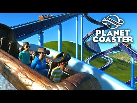 Видео: Planet Coaster - Безумные водные горки! #6