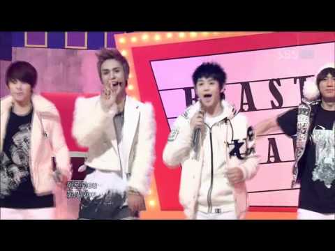 Видео: B2ST - Beautiful (BEAST - Beautiful) @ SBS Inkigayo Популярная песня 101121