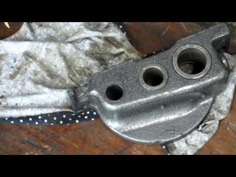 Видео: Токарный станок 1К62 - Установка фартука.