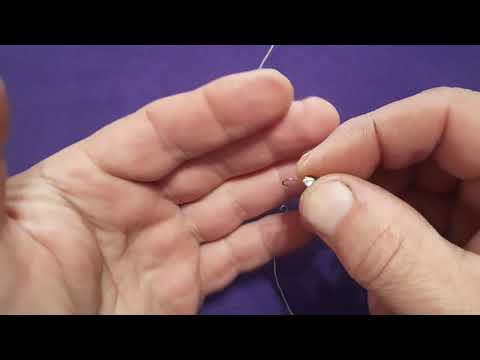 Видео: ПРИВЯЗЫВАЕМ МОРМЫШКУ БЕЗ УШКА ПРОСТО,БЫСТРО И НАДЁЖНО