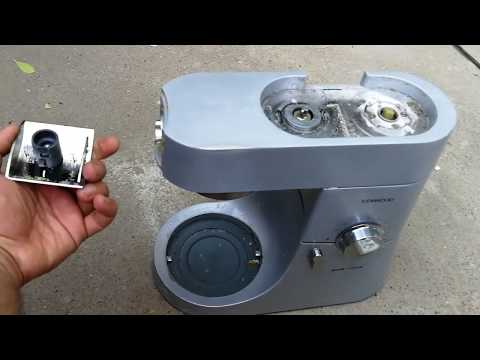 Видео: Как починить тестомес Kenwood, как разобрать, поломки, ремонт...