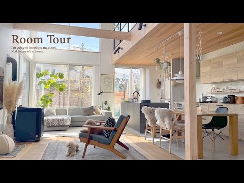 Видео: [Экскурсия по комнате] Идеи для хранения и создание естественного скандинавского дома ｜Room tour