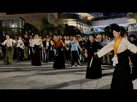 Видео: Тибетский танец «Небесная дева»