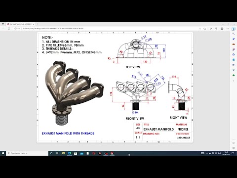 Видео: ПРАКТИКА SOLIDWORKS ДЛЯ НАЧИНАЮЩИХ СТУДЕНТОВ-24
