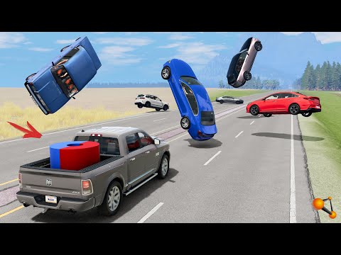 Видео: СМЕРТЕЛЬНОЕ ПРИТЯЖЕНИЕ! МОЩНЫЙ МАГНИТ ПРОТИВ МАШИН | BeamNG.drive