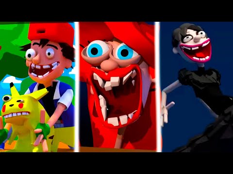 Видео: ЭТО УГАР! РУСАЛОЧКА, ПОКЕМОНЫ И УЭНСДЕЙ! - Little Mermaid + Pokemon + M3gan VS Wednesday Реакция