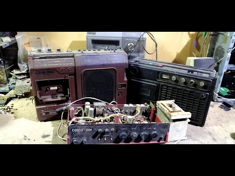 Видео: Ищу ценные радиодетали в советских магнитофонах