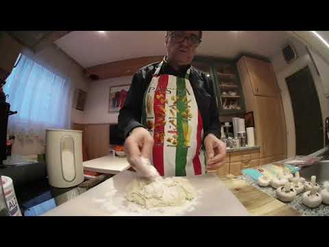 Видео: Лесна пица с шунка и гъби