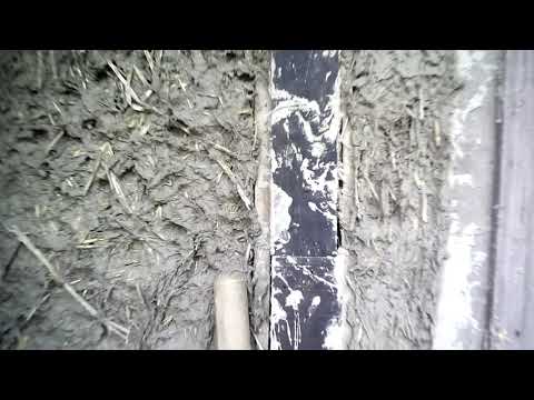 Видео: Бюджетно, дерево, глина, солома.