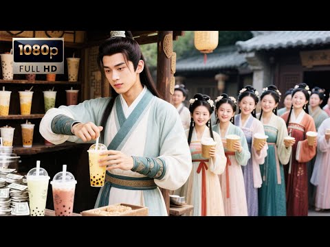 Видео: 💞Доставщик путешествует во времени, делает молочный чай вирусным и становится Святым молочного чая!